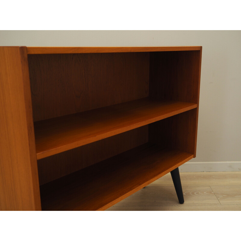 Vintage teak bookcase, Denmark 1970s