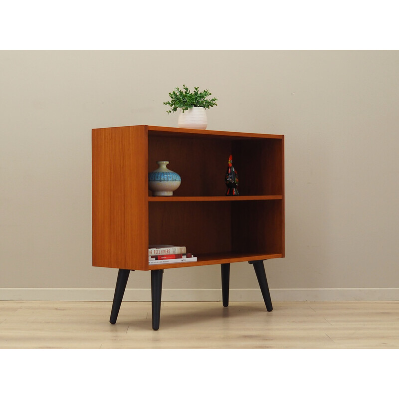 Vintage teak bookcase, Denmark 1970s