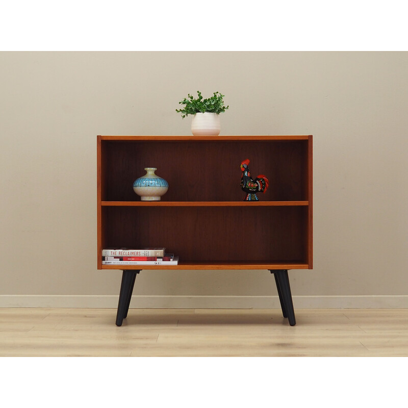 Vintage teak bookcase, Denmark 1970s