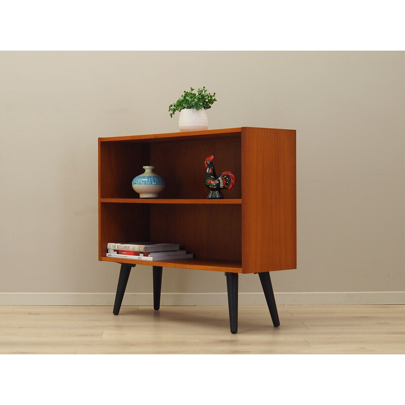 Vintage teak bookcase, Denmark 1970s