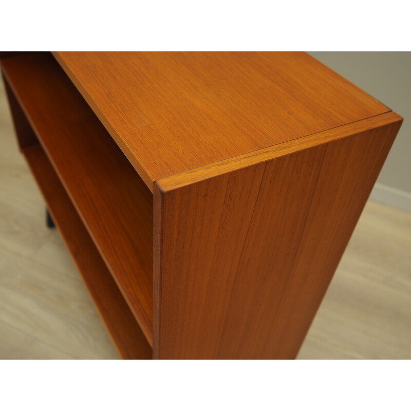 Vintage teak bookcase, Denmark 1970s