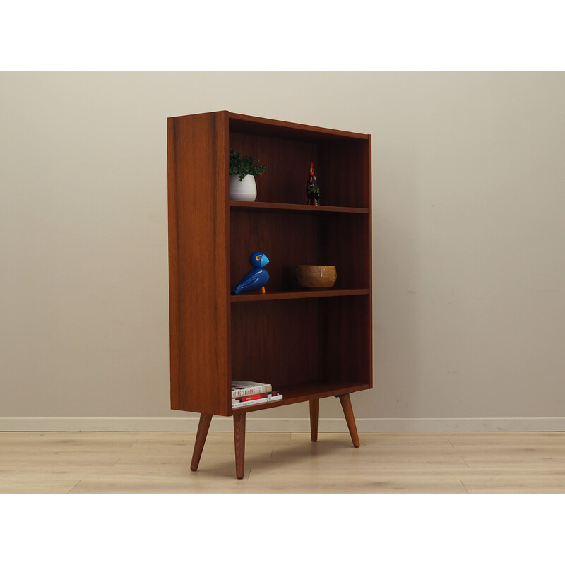 Vintage teak bookcase, Denmark 1970s