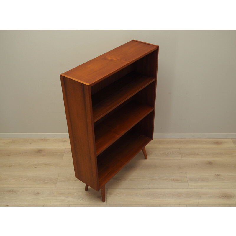 Vintage teak bookcase, Denmark 1970s