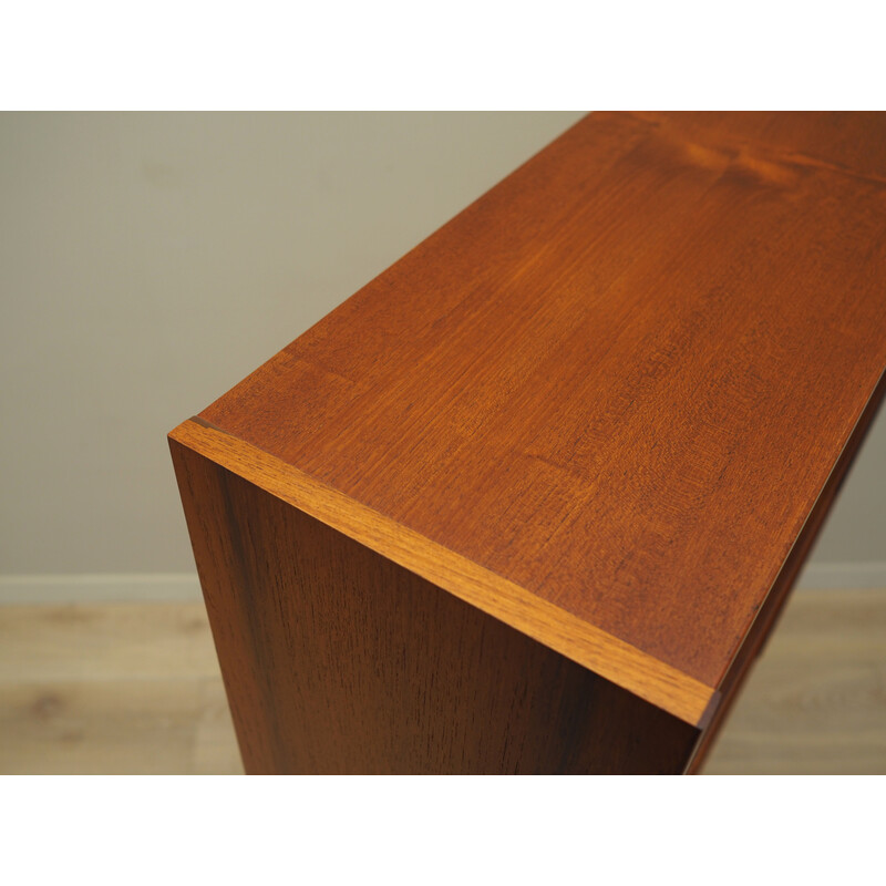 Vintage teak bookcase, Denmark 1970s