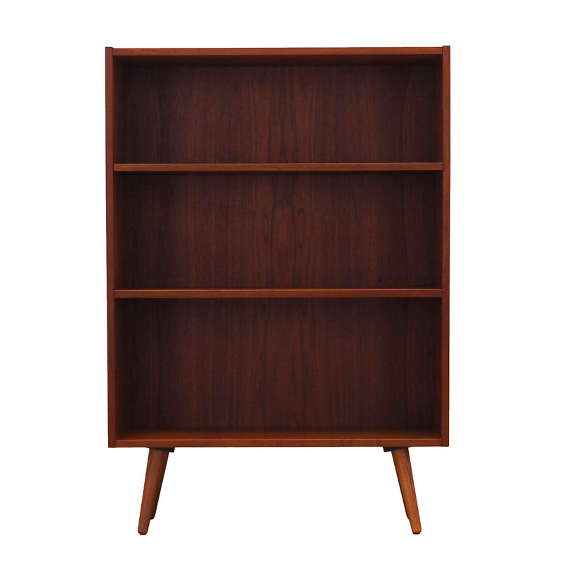 Vintage teak bookcase, Denmark 1970s