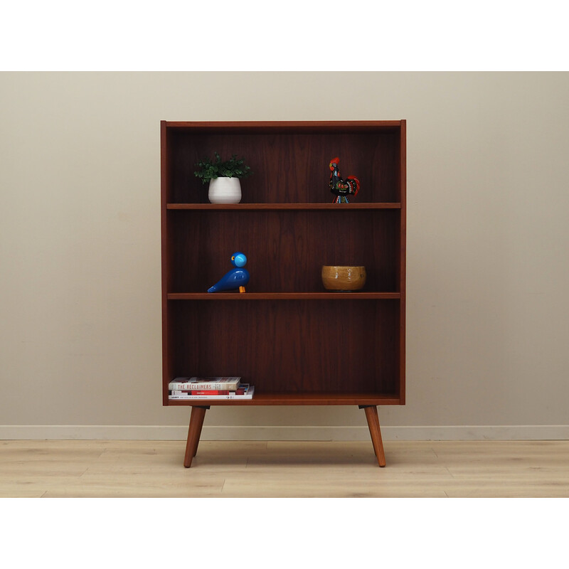 Vintage teak bookcase, Denmark 1970s