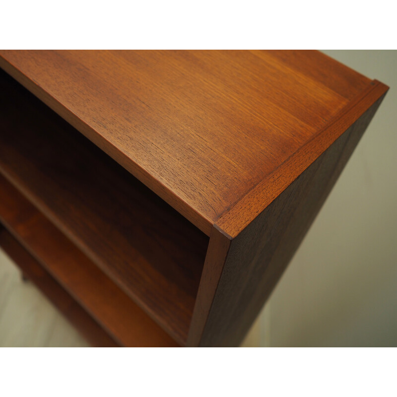 Vintage teak bookcase, Denmark 1970s