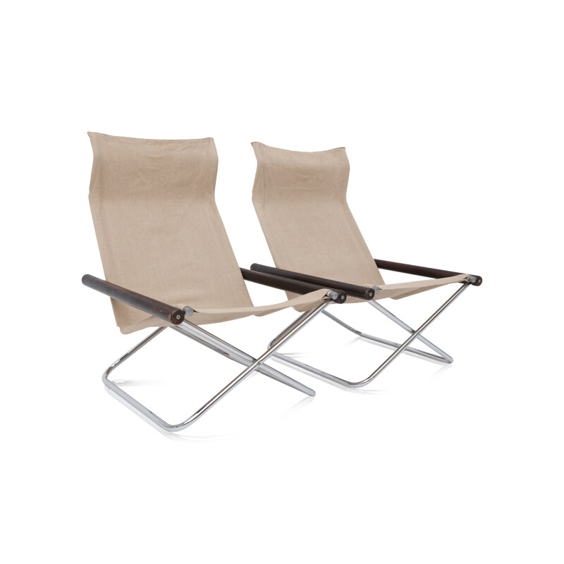 Easy chairs model NY by Takeshi Nii - 1950s
