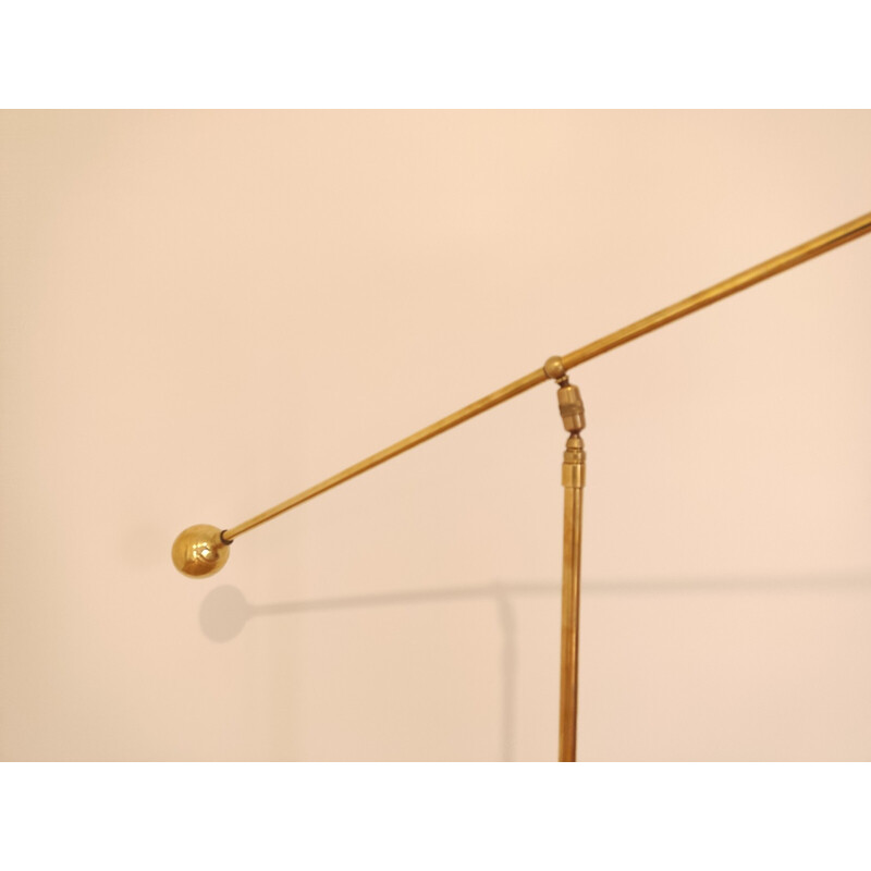 Lampadaire vintage diabolo italien, 1950