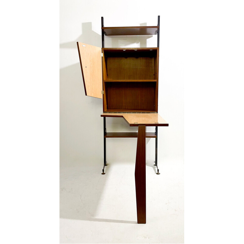 Mid-century wood secretary, Italy 1950s