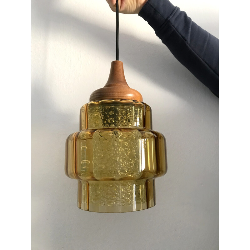 Lampada a sospensione scandinava vintage di Carl Fagerlund, 1960