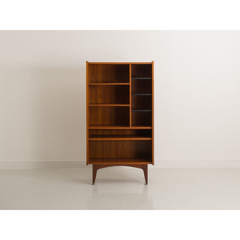 Vintage teak bookcase, 1960