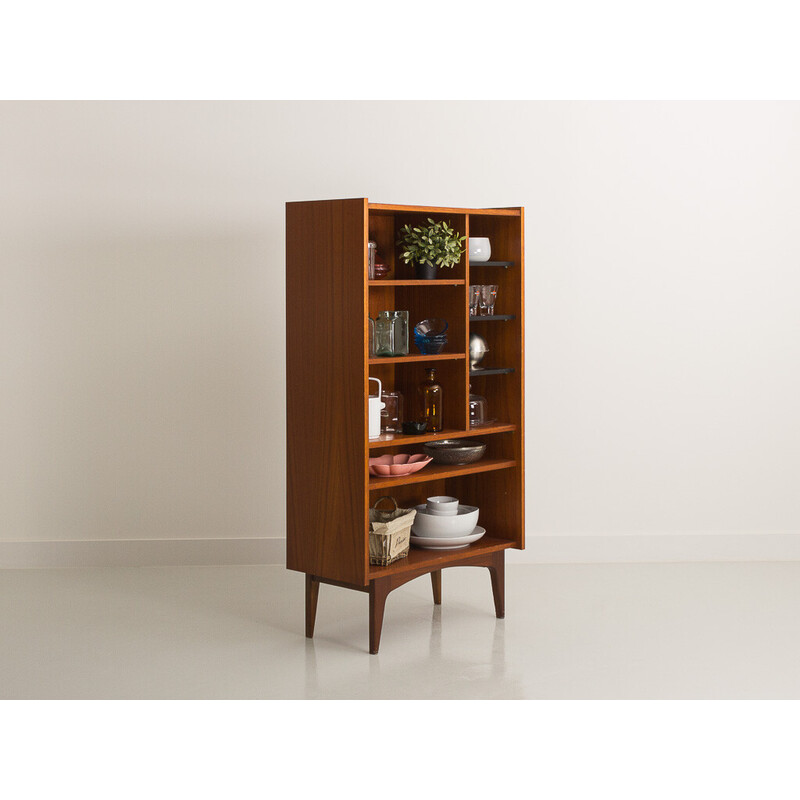 Vintage teak bookcase, 1960