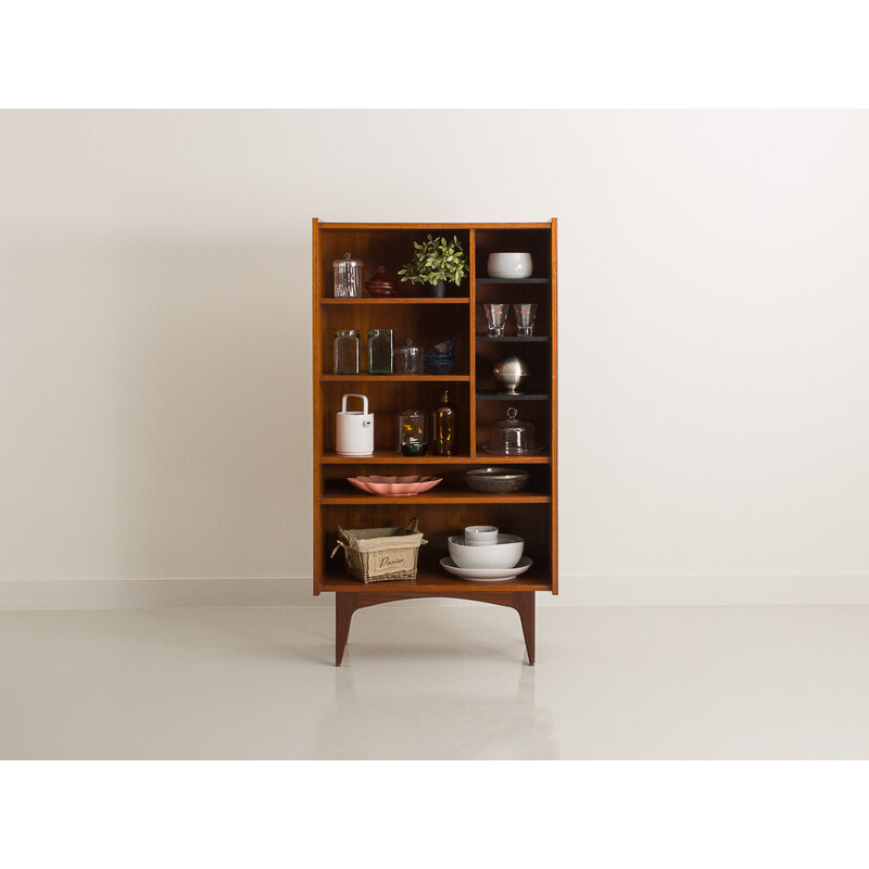 Vintage teak bookcase, 1960