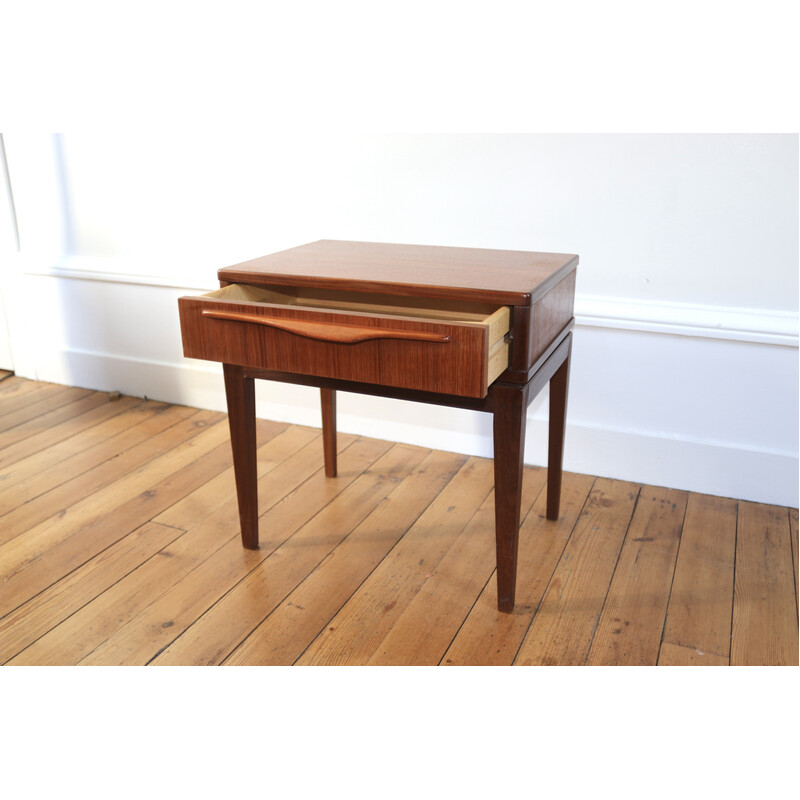 Vintage Scandinavian teak night stand, 1960