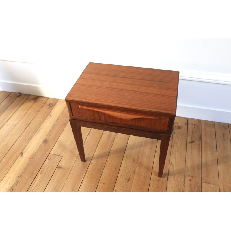 Vintage Scandinavian teak night stand, 1960