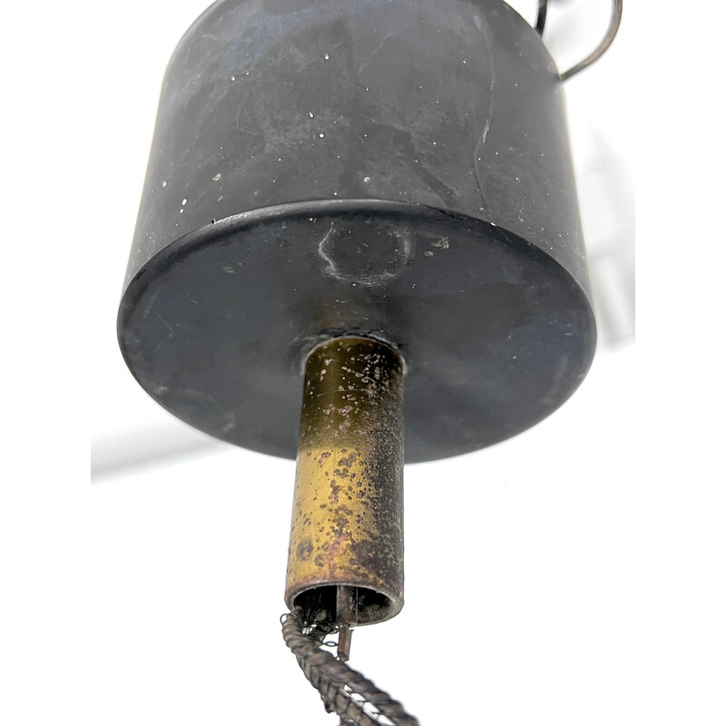 Lámpara colgante de mediados de siglo de Stilux Milano, Italia Años 60