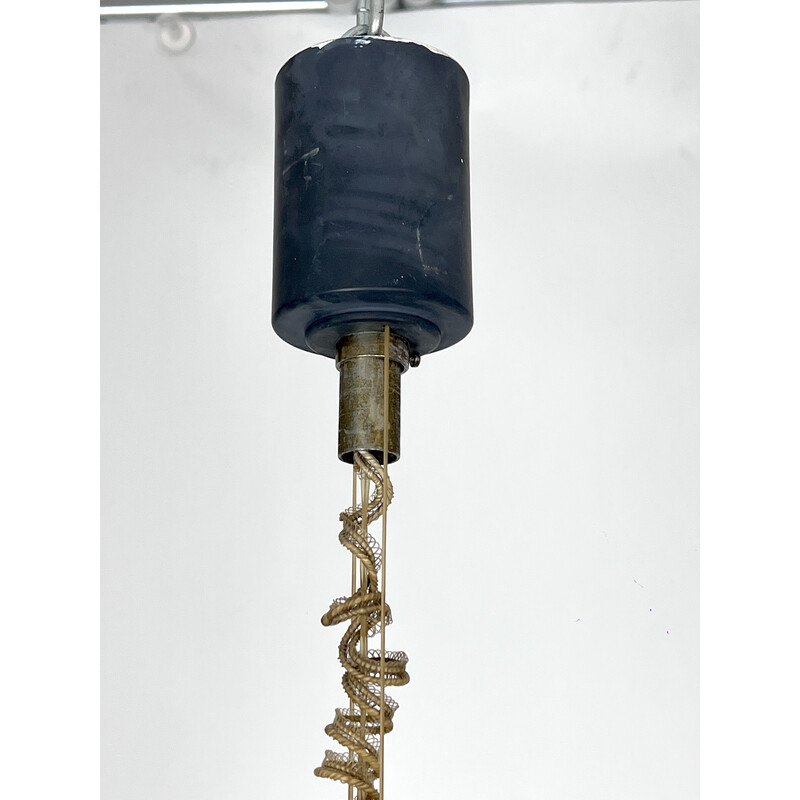 Lámpara de araña italiana de Reggiani, Italia Años 60