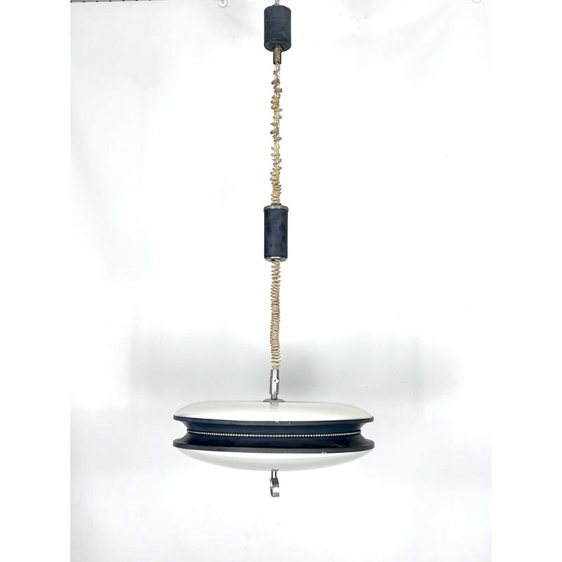 Vintage Italian adjustable chandelier by Reggiani, Italy 1960s