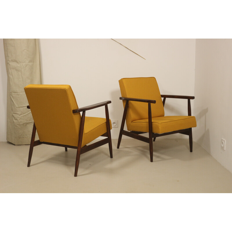 Pair of vintage armchairs 300-190 by Henryk Lis, 1970