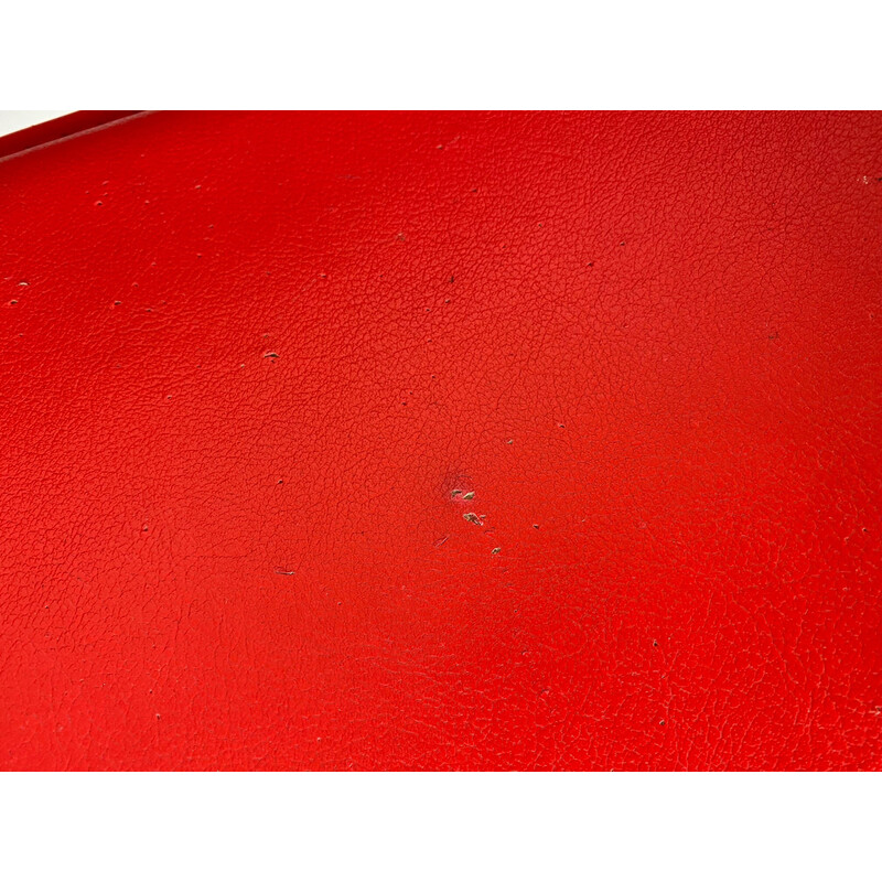 Fauteuil vintage rouge, 1980