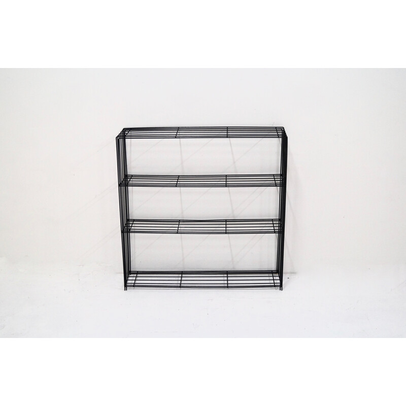 Wire shelving Wall Unit by Tjerk Reijenga for Pilastro - 1950s