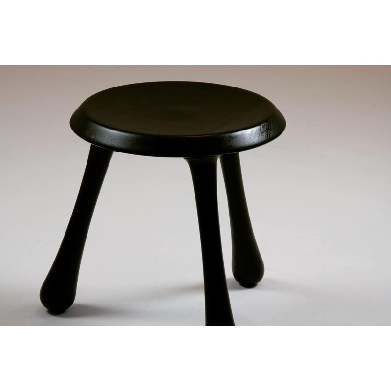 Vintage Scandinavian tripod stool by Ingvar Kamprad, 2000