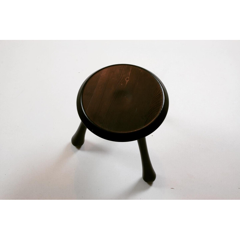 Tabouret scandinave vintage tripode par Ingvar Kamprad, 2000