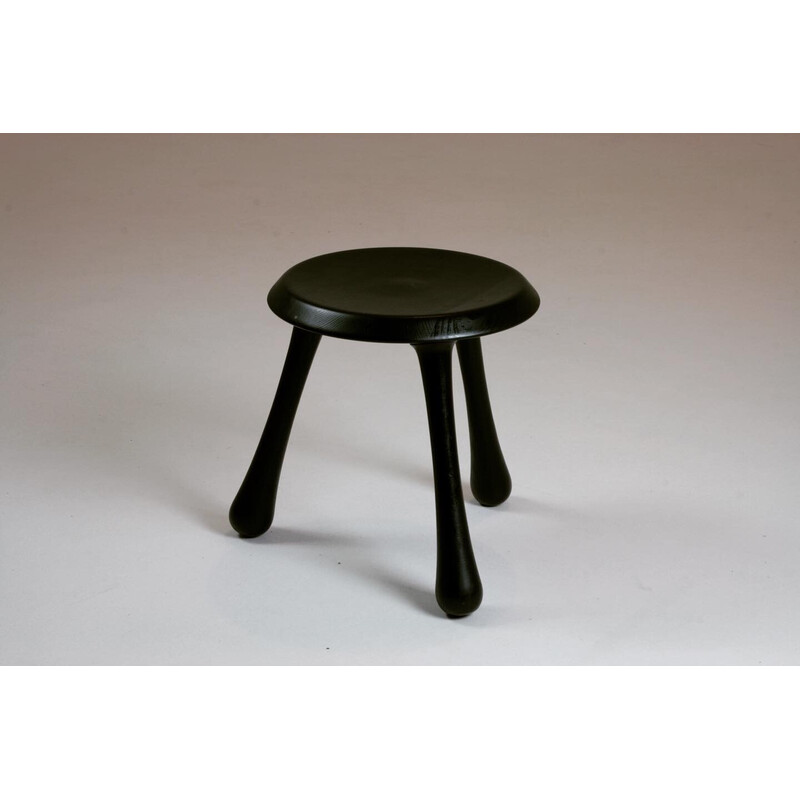Vintage Scandinavian tripod stool by Ingvar Kamprad, 2000