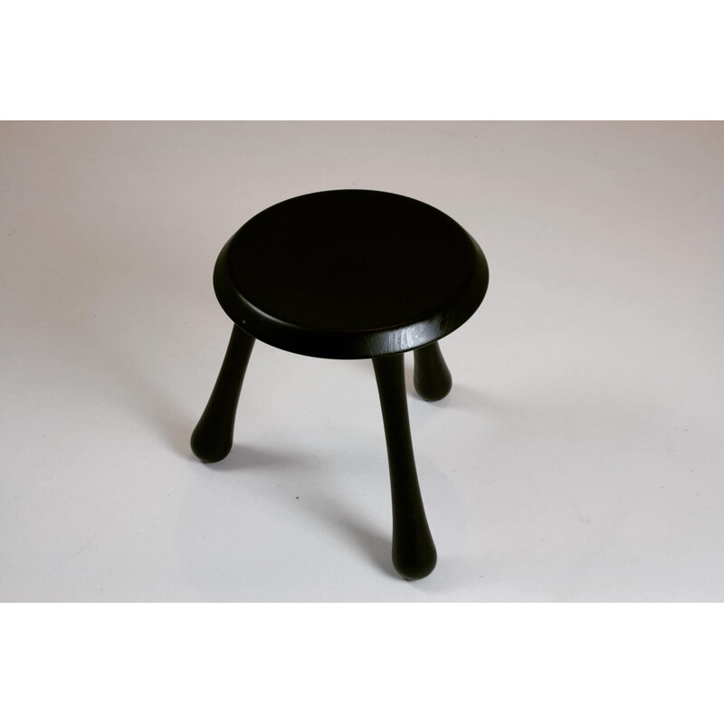 Vintage Scandinavian tripod stool by Ingvar Kamprad, 2000