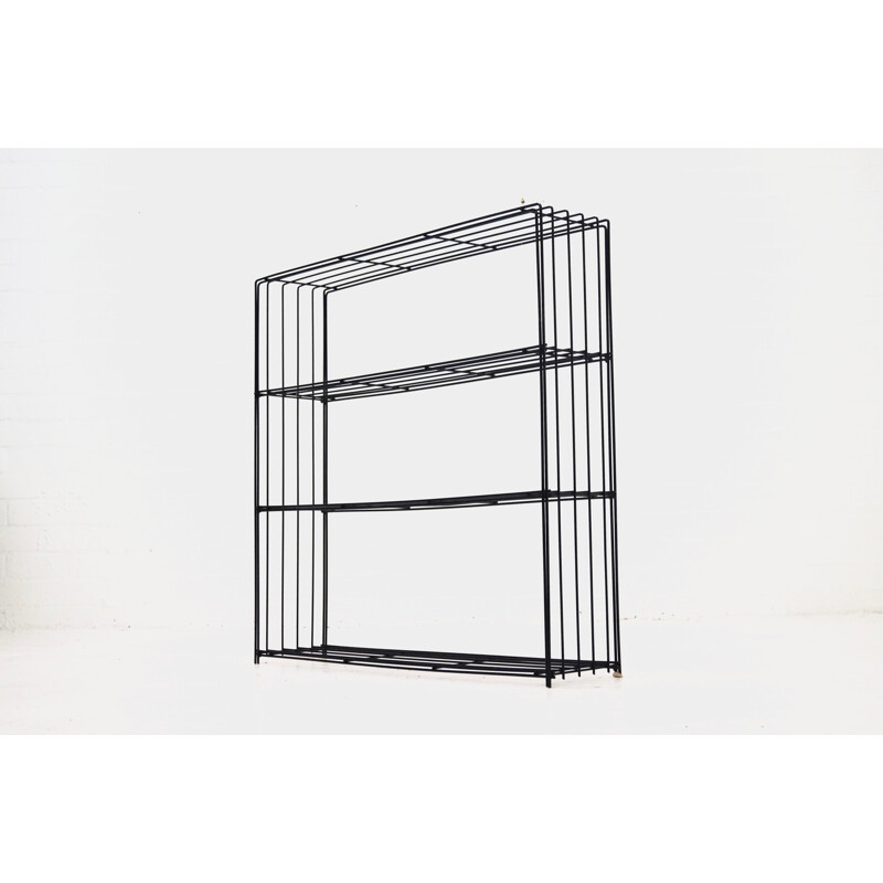 Wire shelving Wall Unit by Tjerk Reijenga for Pilastro - 1950s