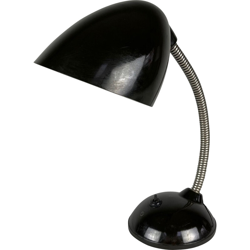 Vintage adjustable table lamp by Eric Kirkman Cole, Czechoslovakia 1950s