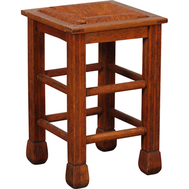 Vintage Dutch stool, 1920