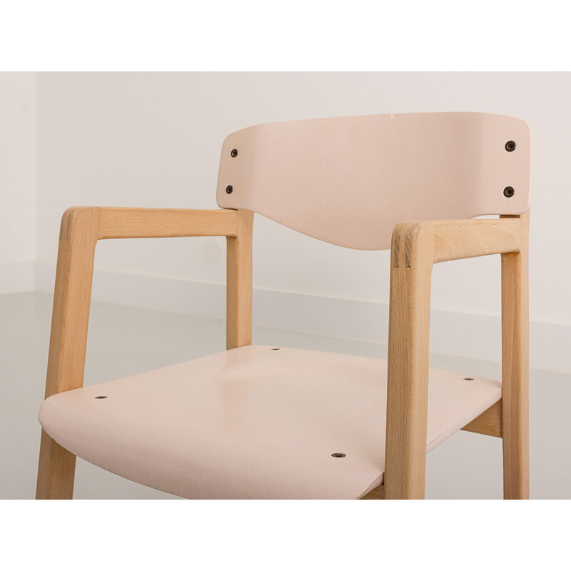 Vintage children's chair with armrests