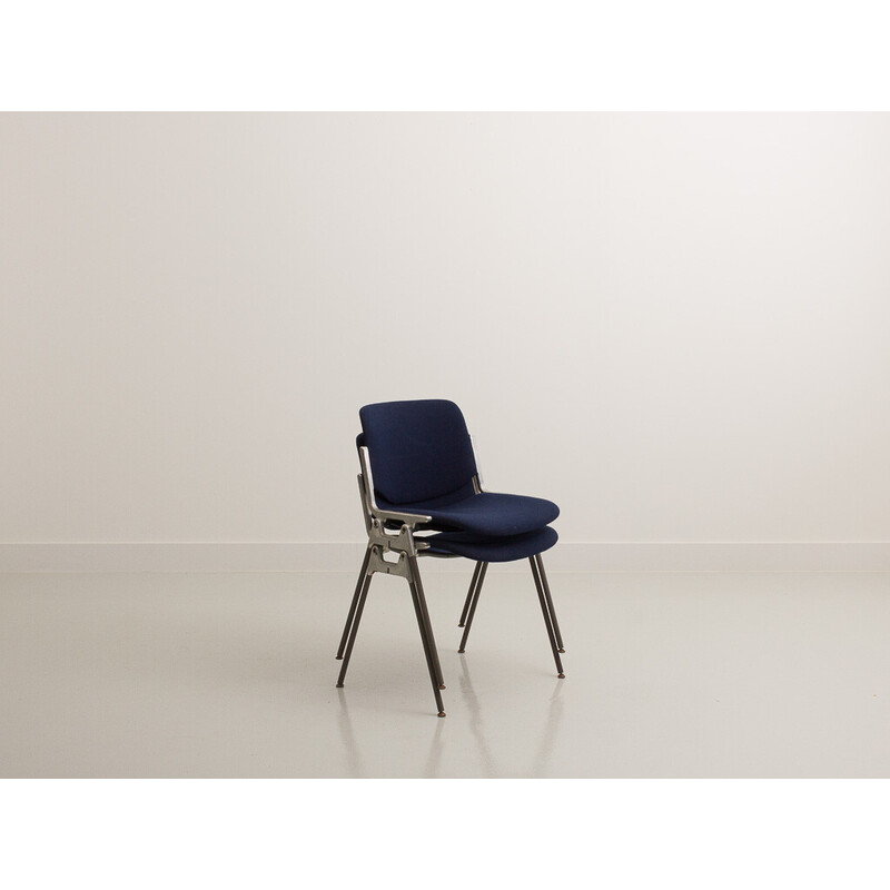 Vintage chairs model Dsc106 by Giancarlo Piretti for Castelli, 1970