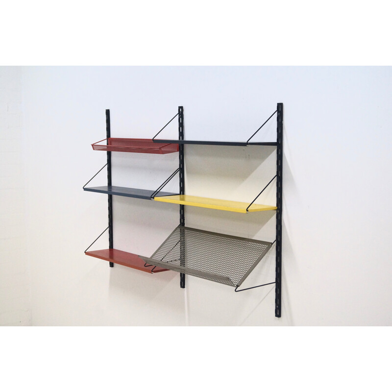 Mid-Century Dutch wall unit by Tjerk Reijenga for Pilastro - 1950s