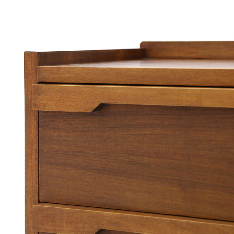 Vintage teak chest of drawers, 1960s