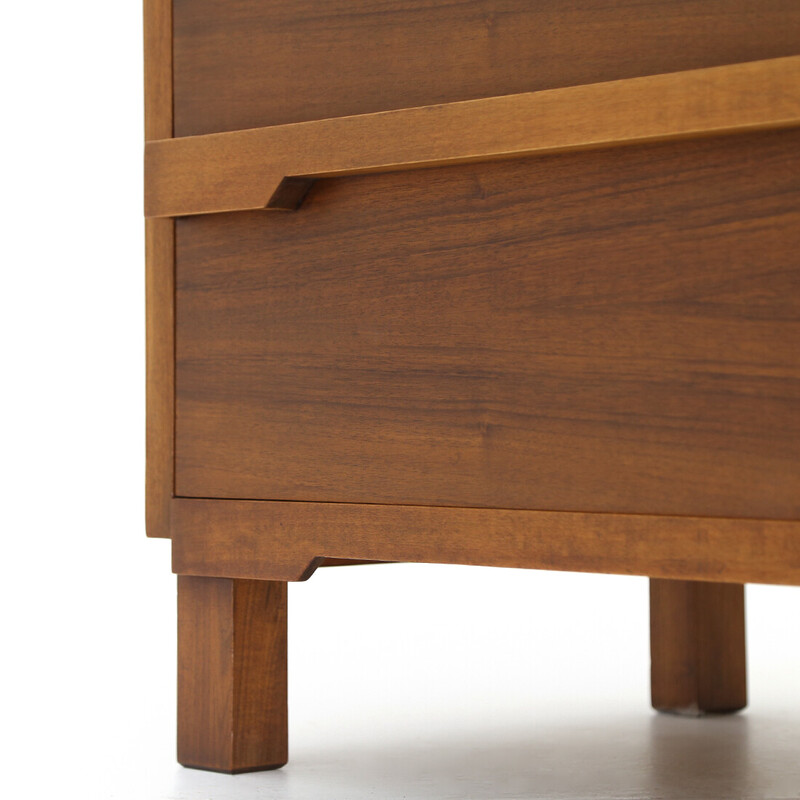 Vintage teak chest of drawers, 1960s