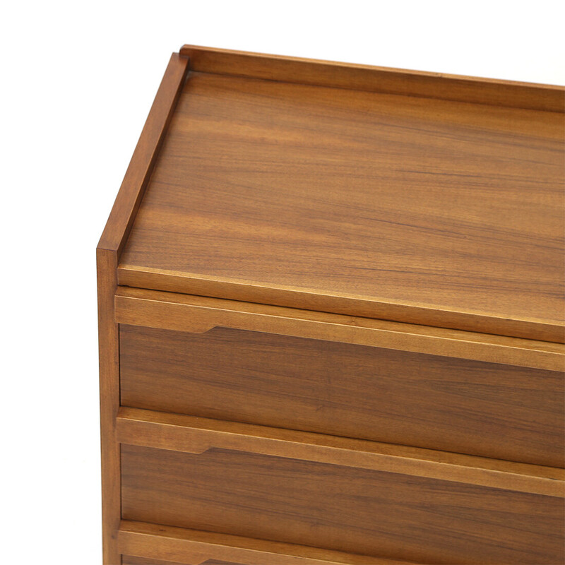 Vintage teak chest of drawers, 1960s