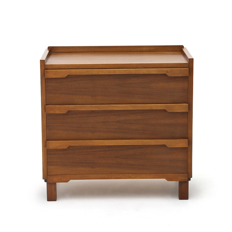 Vintage teak chest of drawers, 1960s