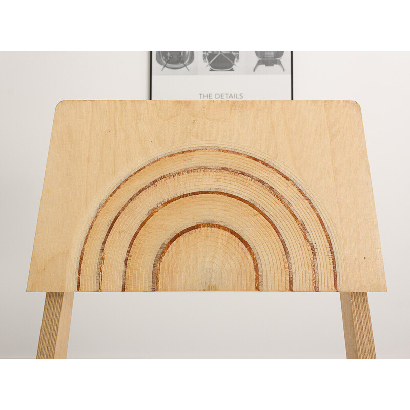 Vintage-Stuhl aus Sperrholz