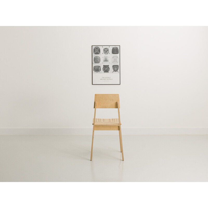 Vintage-Stuhl aus Sperrholz