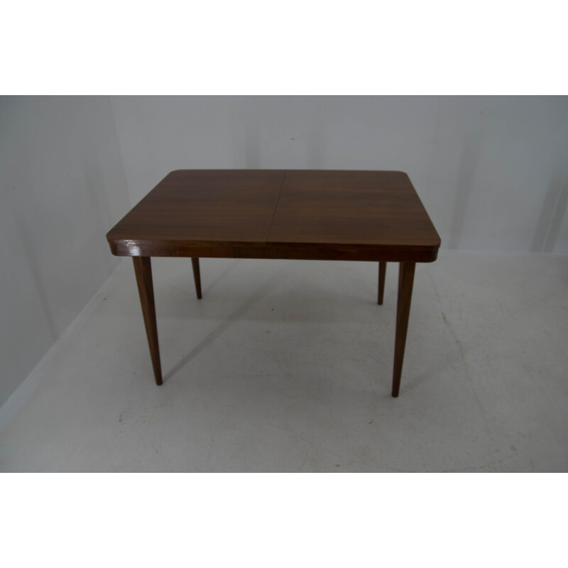 Art Deco vintage mesa de jantar extensível por Halabala para Up Zavody, década de 1960