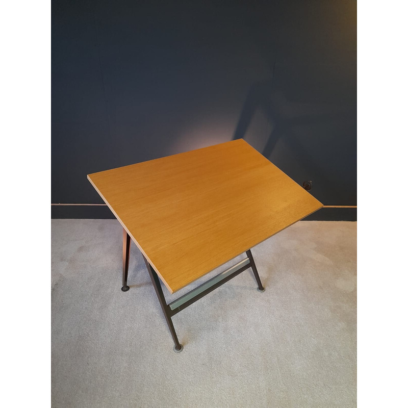 Vintage work table "reply" by Friso Kramer for Ahrend de circel, 1960