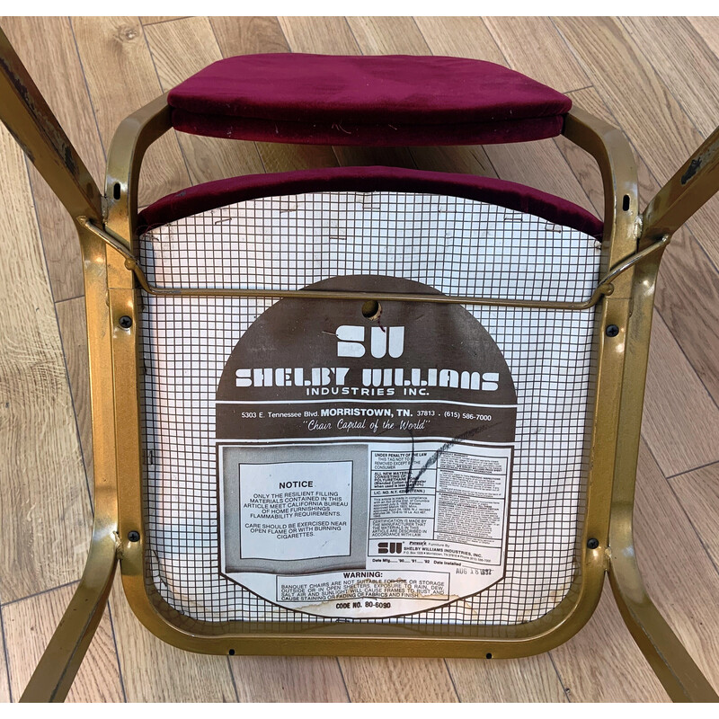 Chaise vintage par Shelby Williams