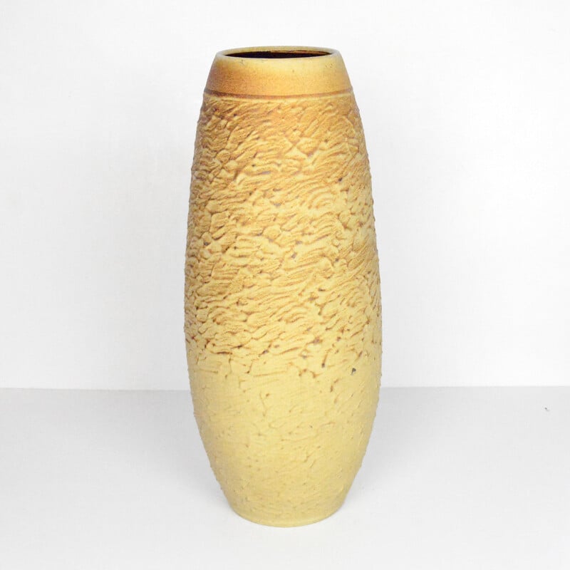Vintage rustic vase for Veb Haldensleben, Germany 1960s