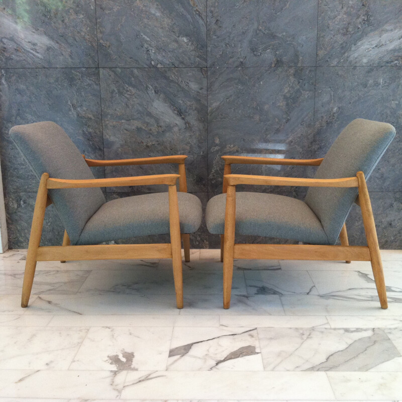 Pair of Sovietic armchairs - 1960s