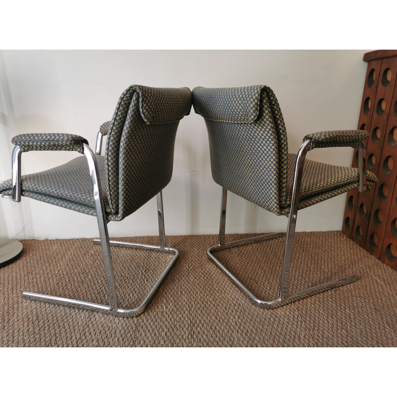 Pair of vintage "Delphi" armchairs by Boss Design