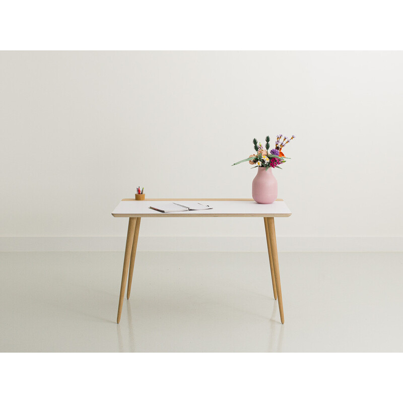 Vintage children's desk in oakwood