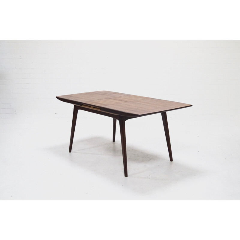 Table de salle à manger vintage en teck par  Louis van Teeffelen pour WéBé - 1960